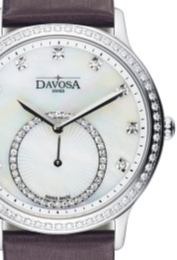 Audrey Quartz Swiss-Made White Ladies Dress Watch 16755795 Ladies Davosa USA Official Distributor. Prices are Final. Tax & duties included.   