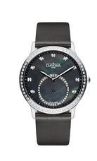 Audrey Quartz Swiss-Made Black Ladies Dress Watch 16755785 Ladies Davosa USA Official Distributor. Prices are Final. Tax & duties included.   