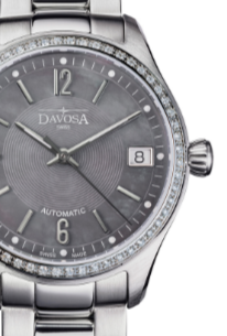 Newton Automatic Swiss-Made Gray Ladies Watch 16619150 Ladies Davosa USA Official Distributor. Prices are Final. Tax & duties included.   