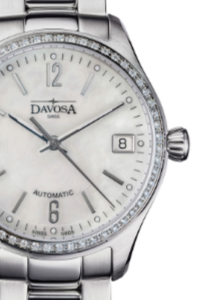 Newton Automatic Swiss-Made Mother of Pearl Ladies Watch 16619110 Ladies Davosa USA Official Distributor. Prices are Final. Tax & duties included.   