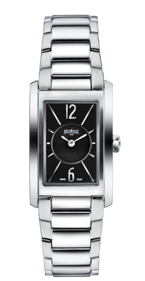 Memory Evita Quartz Swiss-Made Black Ladies Watch 16856354 Ladies Davosa USA Official Distributor. Prices are Final. Tax & duties included.   