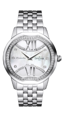 Dreamline II Quartz Swiss-Made Silver Ladies Watch 16857615 Ladies Davosa USA Official Distributor. Prices are Final. Tax & duties included.   