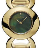 Vintage 60s Quartz Gold-Tone Black Ladies Watch 16857175 Ladies Davosa USA Official Distributor. Prices are Final. Tax & duties included. 30mm Green Metal