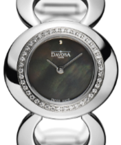 Vintage 60s Quartz Silver Black Executive Watch 16857050 Executive Davosa USA Official Distributor. Prices are Final. Tax & duties included. 30mm Black DressLink