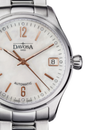 Newton Automatic Swiss-Made White Bronze Tone Ladies Watch 16619215 Ladies Davosa USA Official Distributor. Prices are Final. Tax & duties included.   