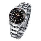 Ternos sixties golden seahorse special US edition (Sapphire crystal) 16152591 Swiss made 40mm unisex wristwatch + Nylon Strap Bundle Diver Davosa USA Official Distributor. Prices are Final. Tax & duties included.   