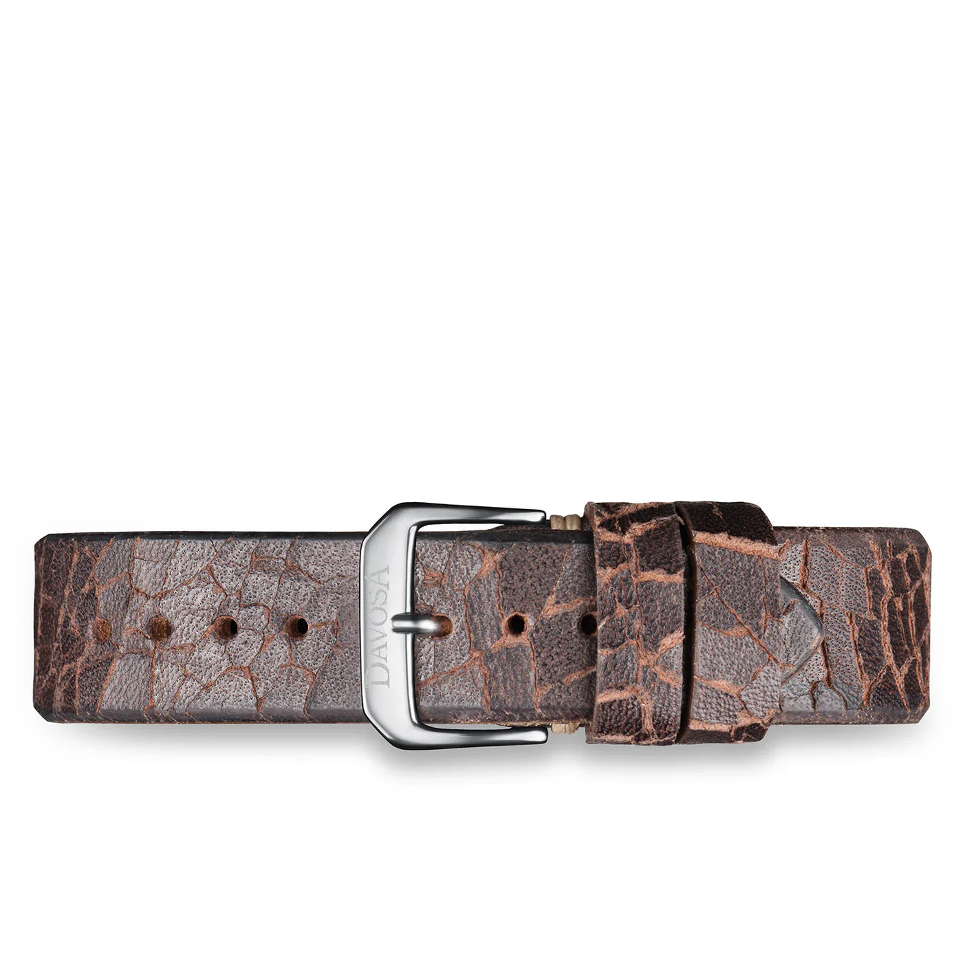 Davosa Calfskin Leather Vintage Brown 20mm 169.555.95 Straps Davosa USA Official Distributor. Prices are Final. Tax & duties included. 20mm Brown Leather