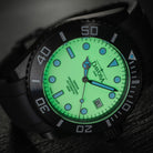 Ternos Professional Auto Megalume Black DLC Diving Watch 16158310 Limited Edition Diver Davosa USA Official Distributor. Prices are Final. Tax & duties included.