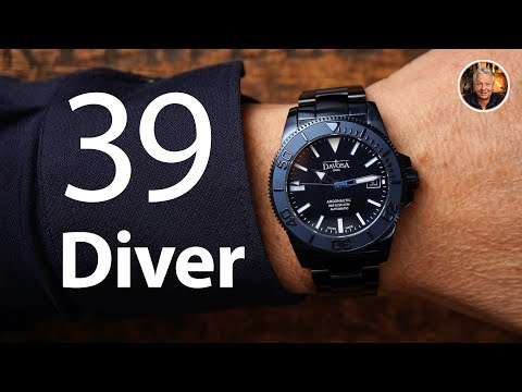 Argonautic 39 Monochrome Automatic 200m Men's Diver Watch 16154040 Limited Edition Diver Davosa USA Official Distributor. Prices are Final. Tax & duties included.