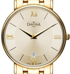 Pianos II Quartz PVD Champagne Guilloche Gold-Tone Executive Watch 16347835 Executive Davosa USA Official Distributor. Prices are Final. Tax & duties included. 38mm Gold PentaLink