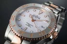 Ternos Medium Automatic 200m White Dial Two Tone Rose Gold Diver Watch 16619620 Diver Davosa USA Official Distributor. Prices are Final. Tax & duties included.   