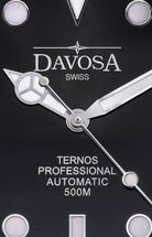 Ternos Professional Automatic 500m Black Diving Watch 16155950 Diver Davosa USA Official Distributor. Prices are Final. Tax & duties included.   