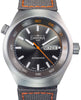 Trailmaster - 42mm Swiss made grey and orange performance automatic watch 16151885