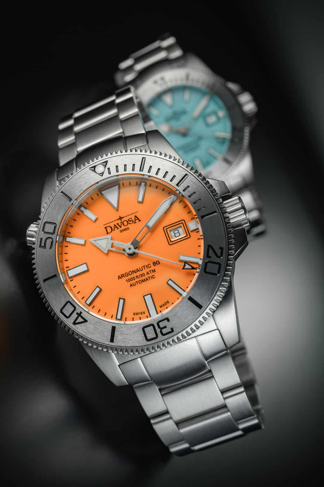 Argonautic Coral Automatic 300m Orange Men's Diver Watch 16152760 Limited Edition Diver Davosa USA Official Distributor. Prices are Final. Tax & duties included.   