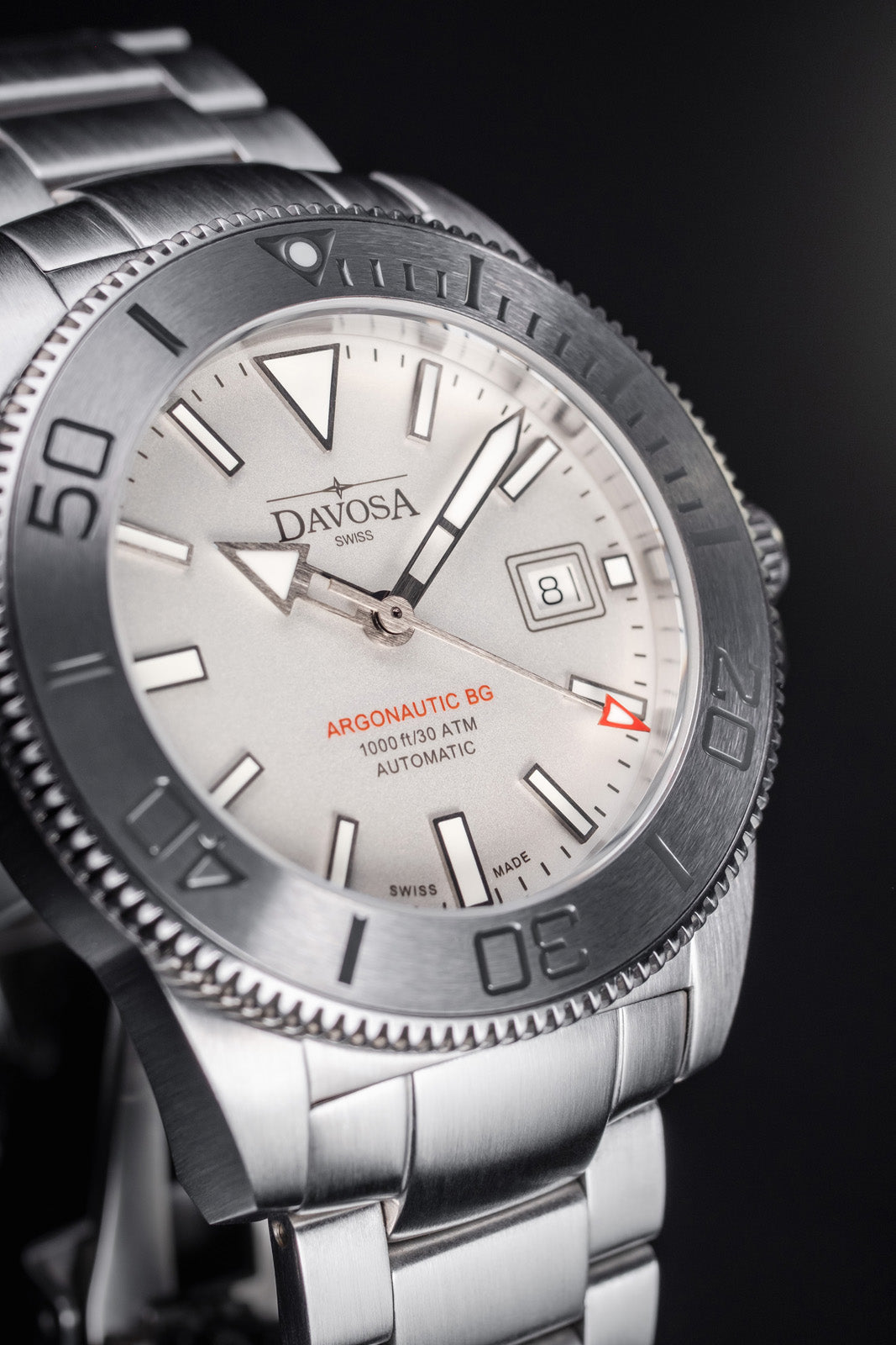 Argonautic BGBS Automatic 300m White Men's Diver Watch 16152810 OUTLET Diver Davosa USA Official Distributor. Prices are Final. Tax & duties included.   