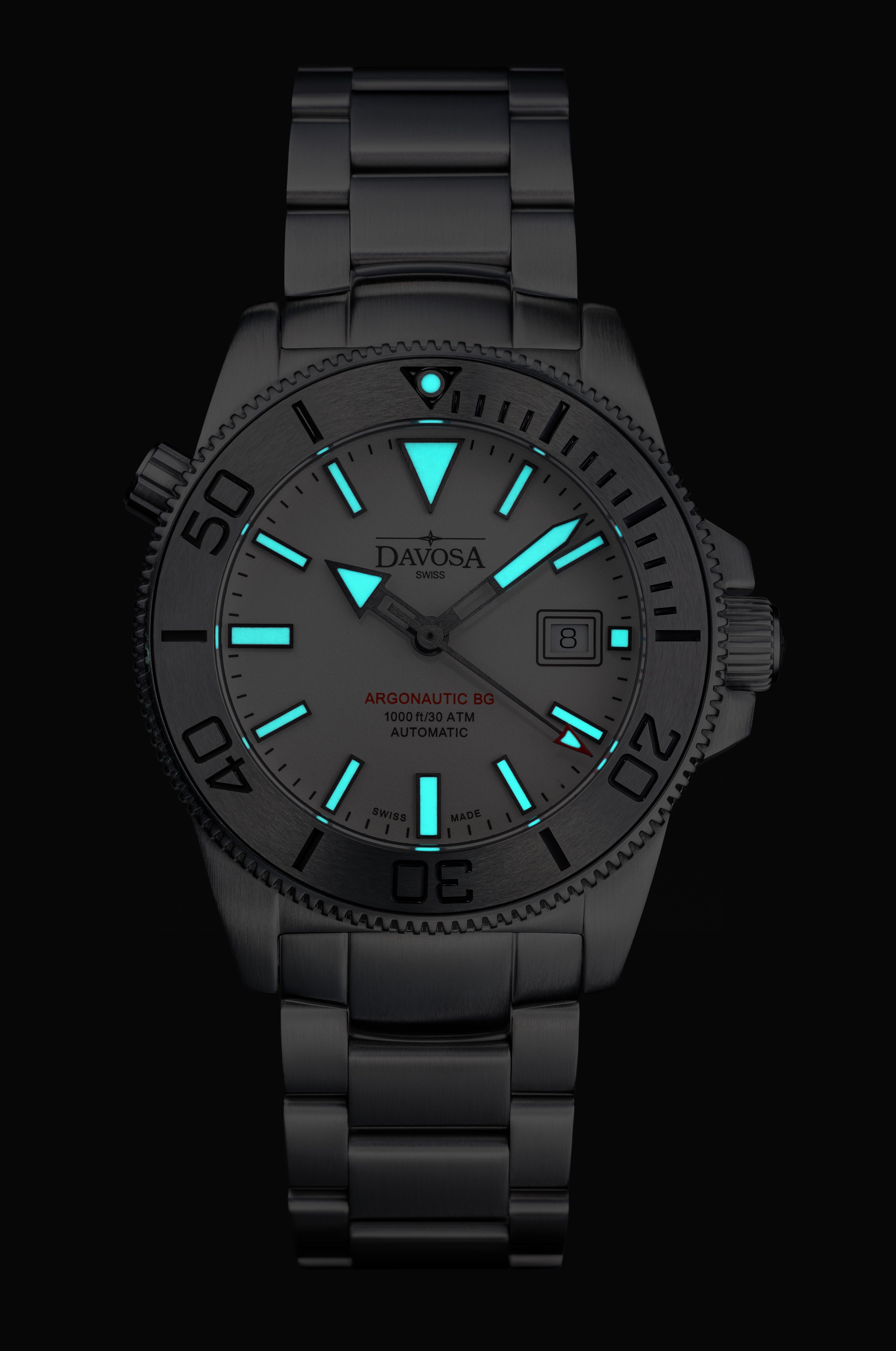 Argonautic BGBS Automatic 300m White Men's Diver Watch 16152810 OUTLET Diver Davosa USA Official Distributor. Prices are Final. Tax & duties included.   