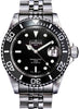 Ternos Ceramic Automatic Swiss-Made, Black/Chain, Diving Watch - 16155505