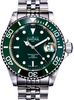 Ternos Ceramic Automatic 200m, Green/Chain, Diving Watch - 16155507