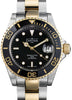 Ternos Ceramic Automatic Swiss-Made, Black/Gold, Diving Watch - 16155530