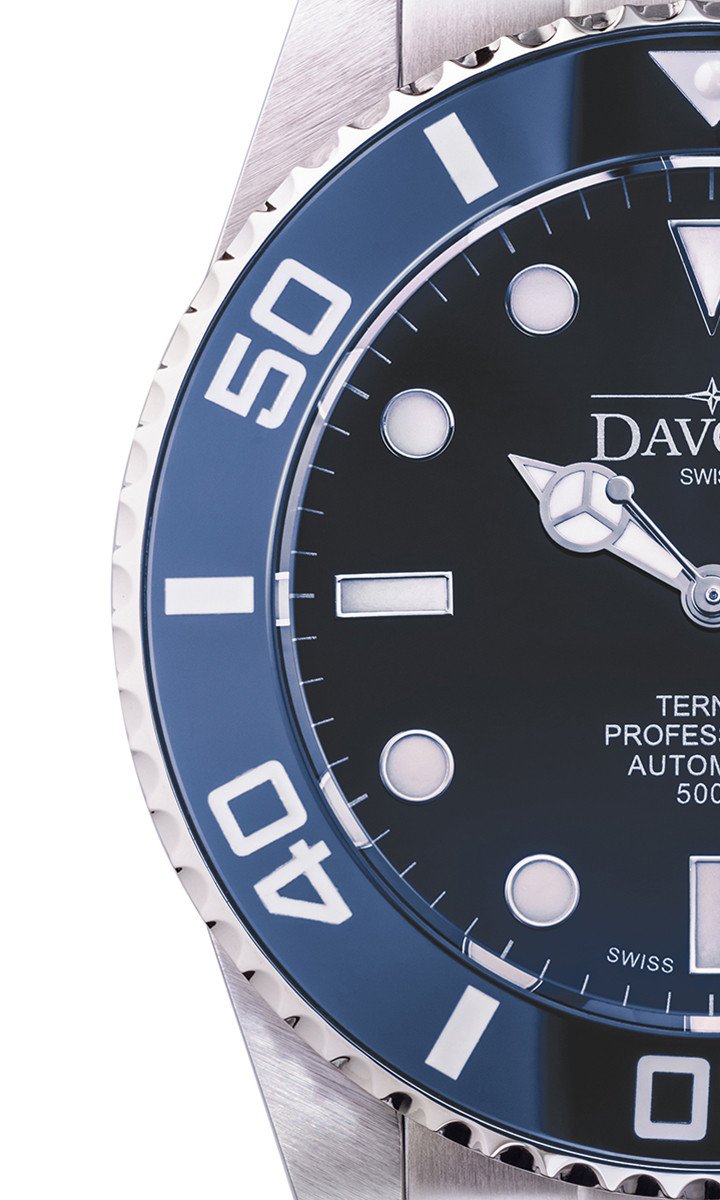 Ternos Professional Automatic 500m Dark Blue Diving Watch 16155940 Diver Davosa USA Official Distributor. Prices are Final. Tax & duties included.   