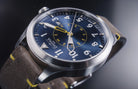 Neoteric Automatic Swiss-Made Blue Yellow Pilot Watch 16156546 Pilot Davosa USA Official Distributor. Prices are Final. Tax & duties included.   