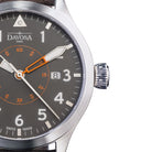 Neoteric Automatic Swiss-Made Brown Gray Pilot Watch 16156596 Pilot Davosa USA Official Distributor. Prices are Final. Tax & duties included.   