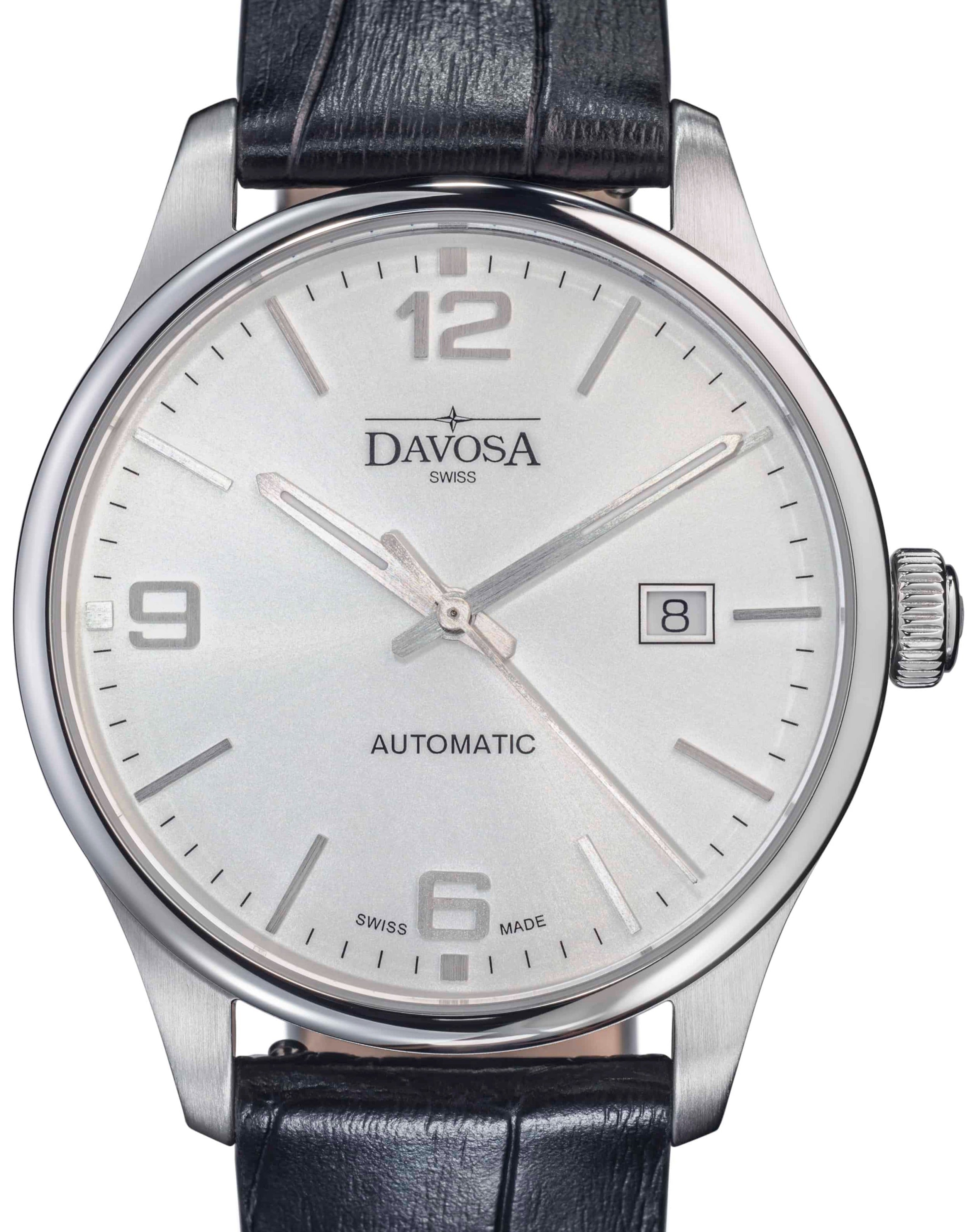 Gentleman Automatic 40mm White Black Executive Watch 16156614 Executive Davosa USA Official Distributor. Prices are Final. Tax & duties included.   