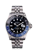 Ternos Professional Automatic 200m GMT Black Blue Diving Watch 16157104 GMT Davosa USA Official Distributor. Prices are Final. Tax & duties included.