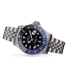 Ternos Professional Automatic 200m GMT Black Blue Diving Watch 16157104 GMT Davosa USA Official Distributor. Prices are Final. Tax & duties included.