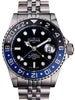 Ternos Professional Automatic 200m GMT Black Blue Diving Watch 16157104