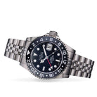Ternos Professional Automatic 200m GMT Black Diving Watch 16157105 GMT Davosa USA Official Distributor. Prices are Final. Tax & duties included.   