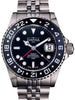 Ternos Professional Automatic 200m GMT Black Diving Watch 16157105