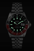 Ternos Professional Automatic 200m GMT Black Red Diving Watch 16157109 GMT Davosa USA Official Distributor. Prices are Final. Tax & duties included.