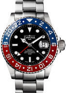 Ternos Professional Automatic 200m GMT Red Blue Diving Watch 16157160 GMT Davosa USA Official Distributor. Prices are Final. Tax & duties included.   