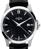 Classic Quartz Swiss-Made Black Executive Watch 16246655 Classic Davosa USA Official Distributor. Prices are Final. Tax & duties included. 39mm Black Leather