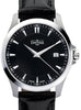 Classic Quartz Swiss-Made Black Black Executive Watch 16246655
