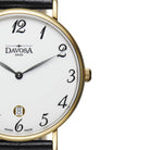 Pianos II Quartz PVD White Gold Executive Watch 16248626 Executive Davosa USA Official Distributor. Prices are Final. Tax & duties included.   