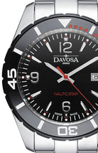 Nautic Star Quartz Swiss-Made 100m Black Red Diver Watch 16347265 Diver Davosa USA Official Distributor. Prices are Final. Tax & duties included.   