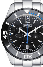 Nautic Star Quartz Chronograph 100m Black Blue Diving Watch 16347345 Chronograph Davosa USA Official Distributor. Prices are Final. Tax & duties included.   