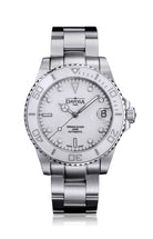 Ternos Medium Automatic Swiss-Made White Diving Watch 16619510 Diver Davosa USA Official Distributor. Prices are Final. Tax & duties included.   