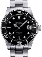 Ternos Medium Automatic Swiss-Made Black Men's Diver Watch 16619550 Diver Davosa USA Official Distributor. Prices are Final. Tax & duties included.   