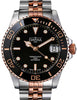 Ternos Medium Automatic, Black/Copper, Diving Watch  - 16619605