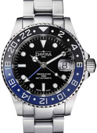 Ternos Ceramic Automatic GMT Swiss-Made Black Blue Diving Watch 16159040 GMT Davosa USA Official Distributor. Prices are Final. Tax & duties included.   