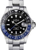 Ternos Ceramic Automatic GMT Swiss-Made Black Blue Diving Watch 16159040