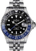 Ternos Ceramic Automatic GMT Swiss-Made Black Blue Diving Watch 16159004