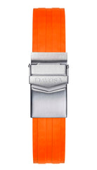 Argonautic Orange Sports Rubber Strap 22mm 169.522.95 Straps Davosa USA Official Distributor. Prices are Final. Tax & duties included.   