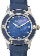 Irisea Quartz Swiss-Made Blue Blue Ladies Watch 16756745 Ladies Davosa USA Official Distributor. Prices are Final. Tax & duties included. 29mm Blue Leather