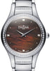 LUNASTAR QUARTZ Swiss Made Ladies Silver Watch-168.573.65