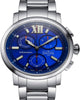 Oval Edition Quartz Chronograph Blue Ladies Watch 16857845