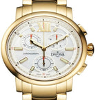 Oval Edition Quartz Chronograph White PVD Gold Ladies Watch 16857915 Ladies Davosa USA Official Distributor. Prices are Final. Tax & duties included. 38mm White-Gold TriaLink